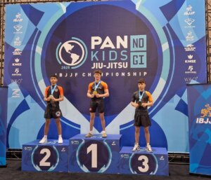 Ipatinguense Diego Prado ganha prata inédita no Pan Kids Jiu-Jitsu EUA soaquinoticias